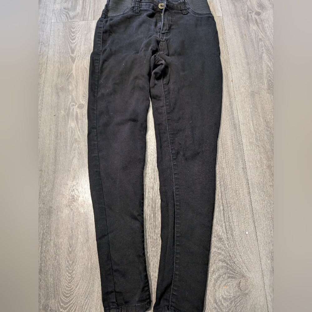 Bella vida maternity jeans black M under the belly